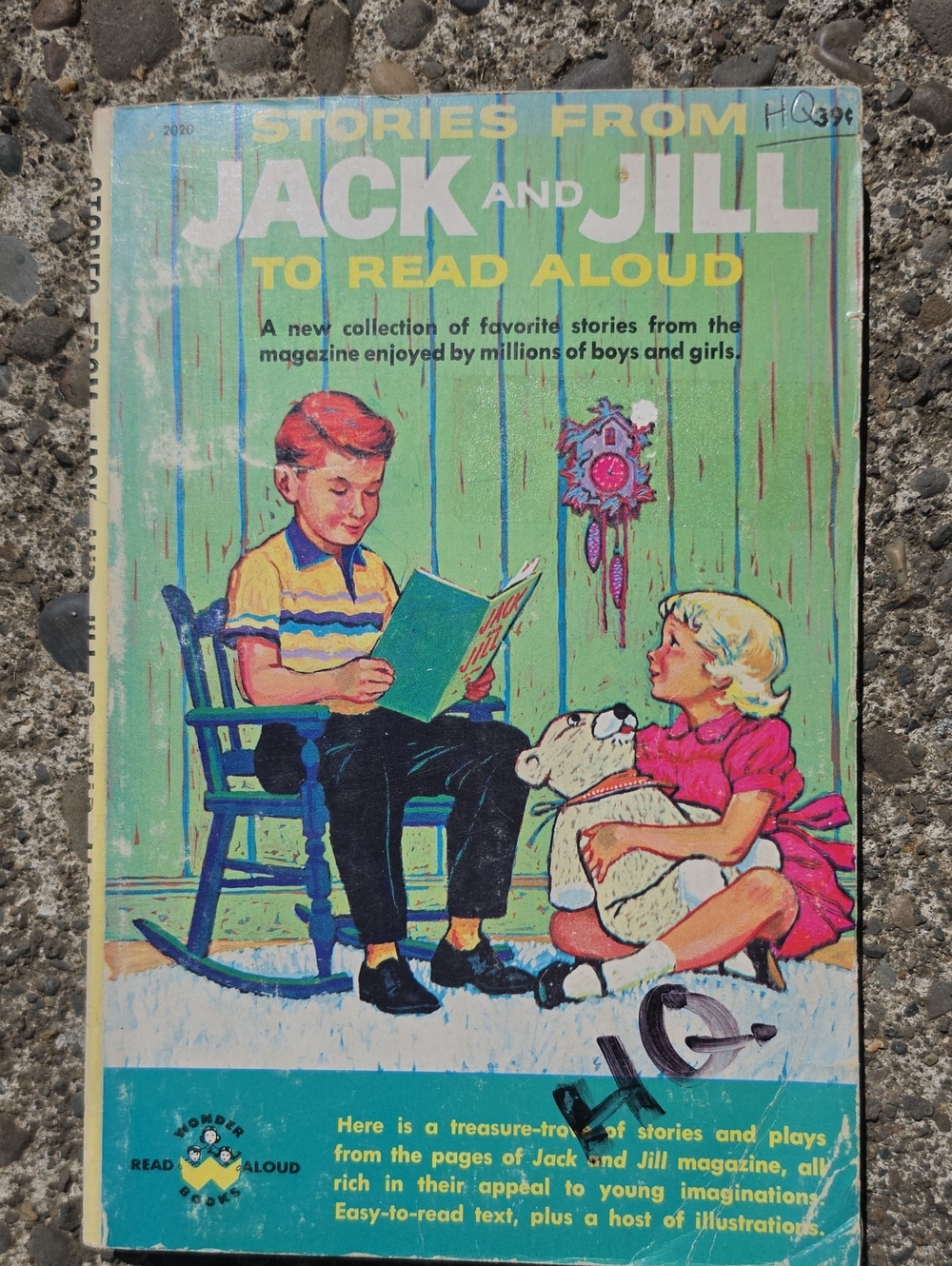 Jack and Jill Read-Aloud Book for Kids — Green Cover